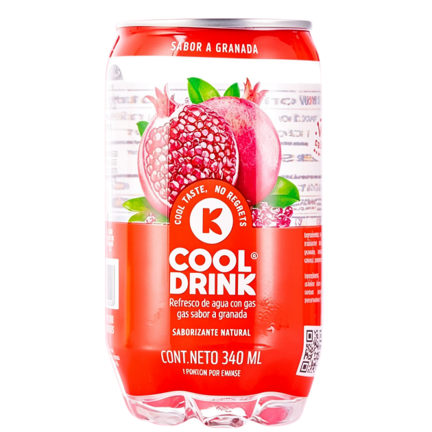 Agua Cool Drinks granada 340 ml