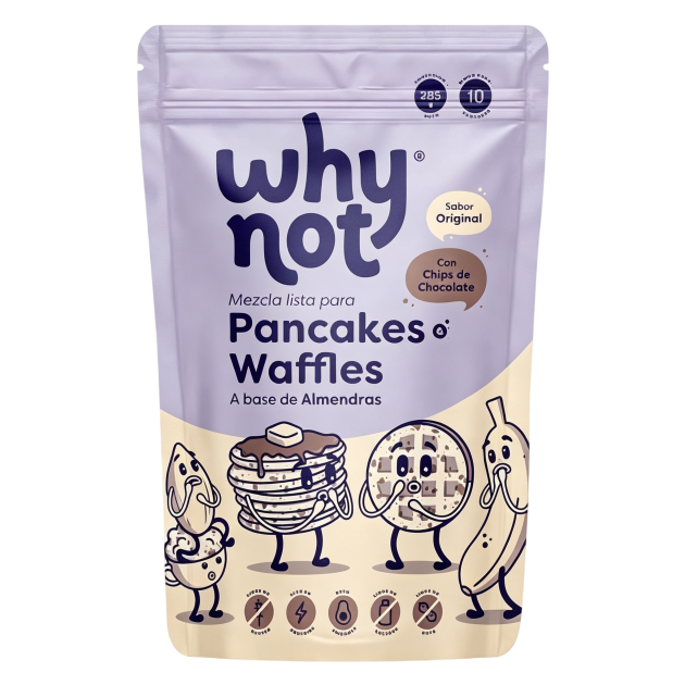 Mezcla Waffle Almendra Chocolate 285Gr