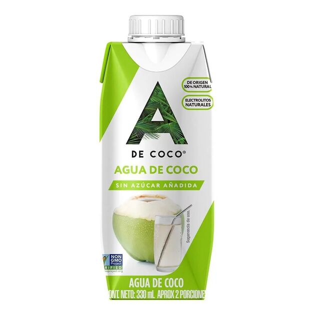 Agua de Coco 100% Natural 330 ml