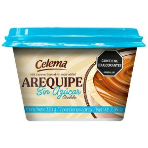 Arequipe Sin Azúcar Celema 220 gr